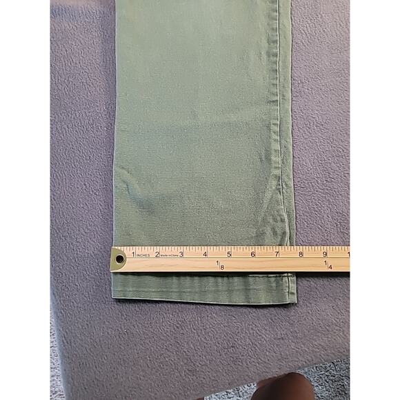 Gap Men’s Cargo Pants – Y2K Straight Fit Green 32x32 – Baggy Skater Style - Picture 6 of 11